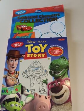 Learn To Draw Books. Disney Characters Collection and Toy Story 2 & 3